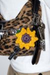 Thumbnail View 1: UO Knitted Sunflower Keyring