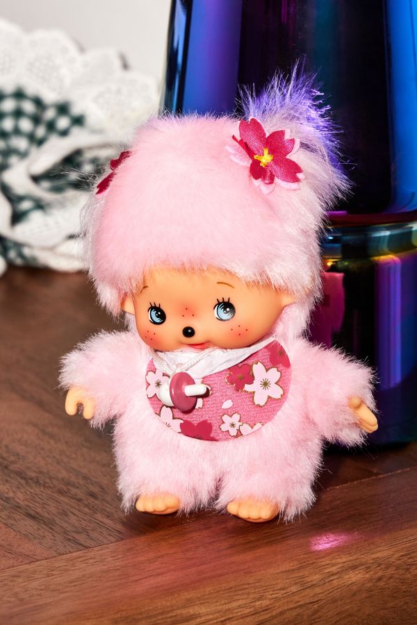 Slide View: 1: Monchhichi Sakura Bebichhichi Plushie