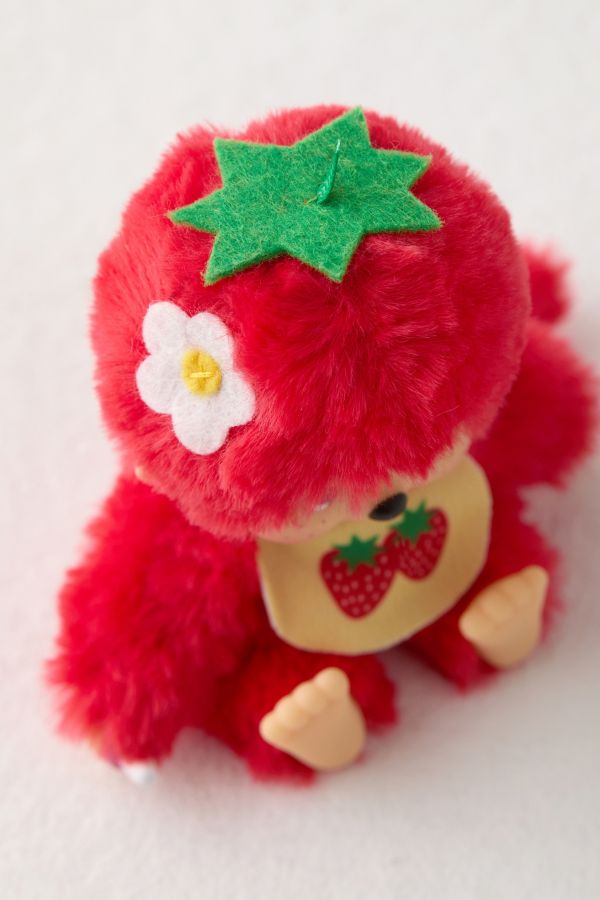 Vista diapositiva: 2: Peluche Monchhichi Berretto Rosso Frutta