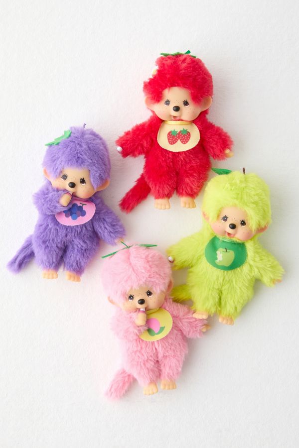 Vista diapositiva: 5: Peluche Monchhichi Berretto Rosso Frutta