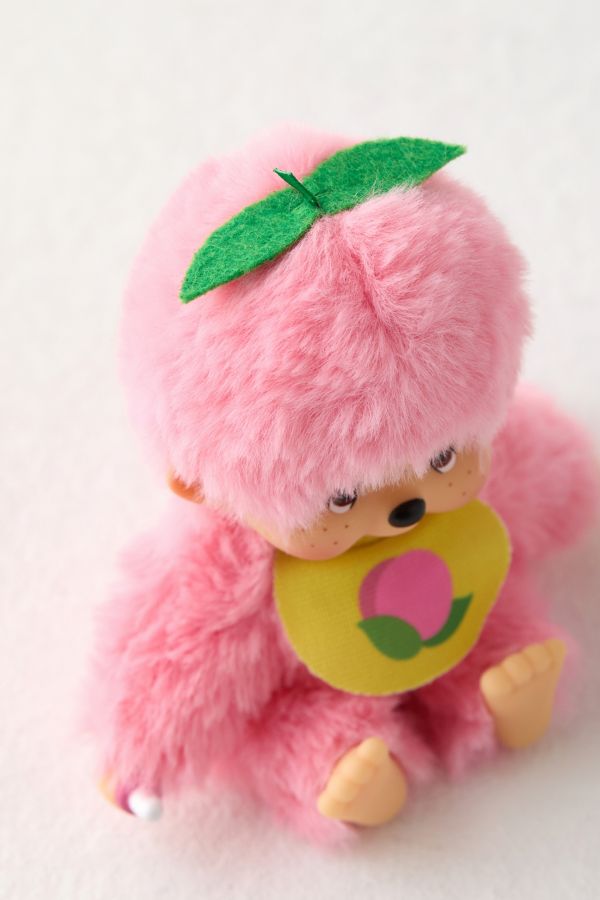 Vista diapositiva: 2: Peluche Monchhichi Berretto Rosa Frutta