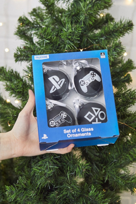 Playstation Christmas Decorations - Pack of 4  Urban Outfitters UK