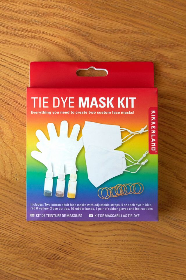Make Your Own TieDye Face Masks Kit Urban Outfitters UK