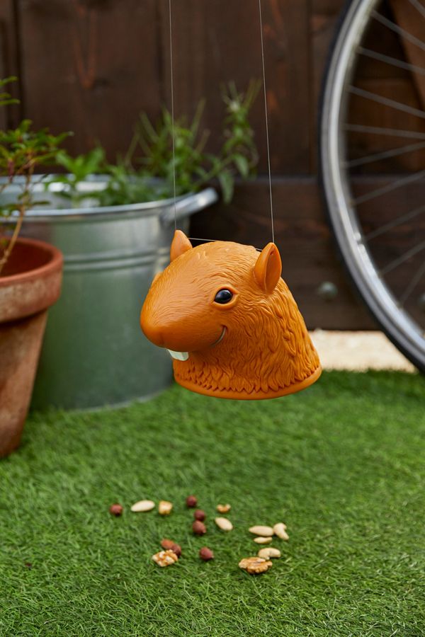 Big Head Squirrel Feeder Urban Outfitters Uk