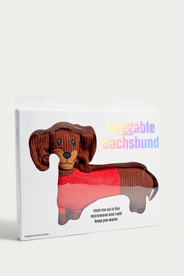 Huggable HeatUp Dachshund Cushion Urban Outfitters UK