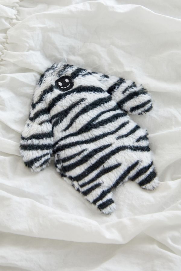 Vista diapositiva: 3: Huggable Zebra Print Betty Yeti Hand Warmer