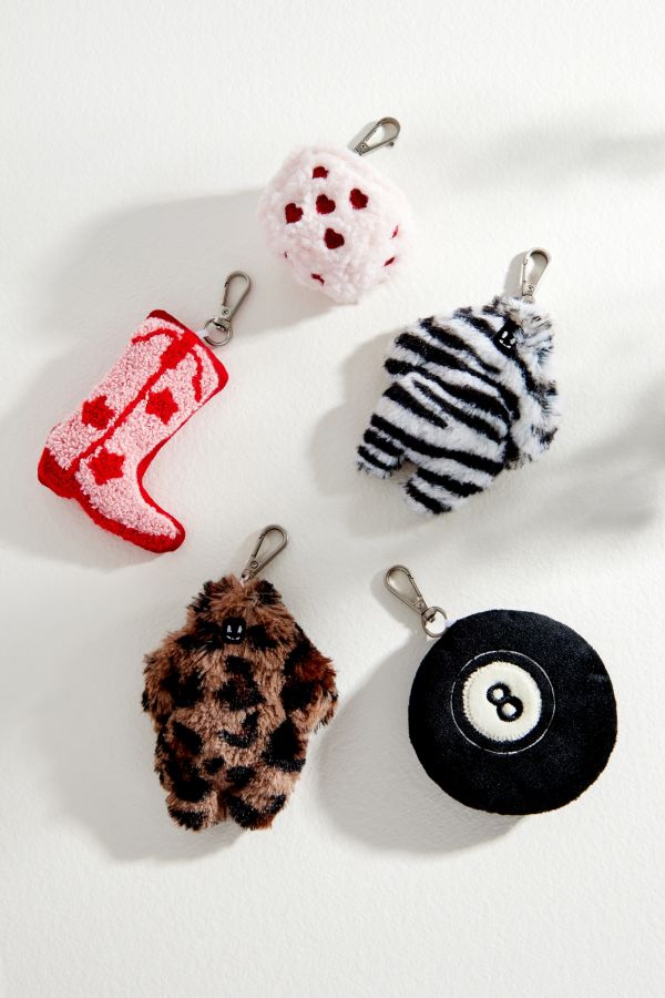 Vista diapositiva: 3: Heart Dice Keyring 