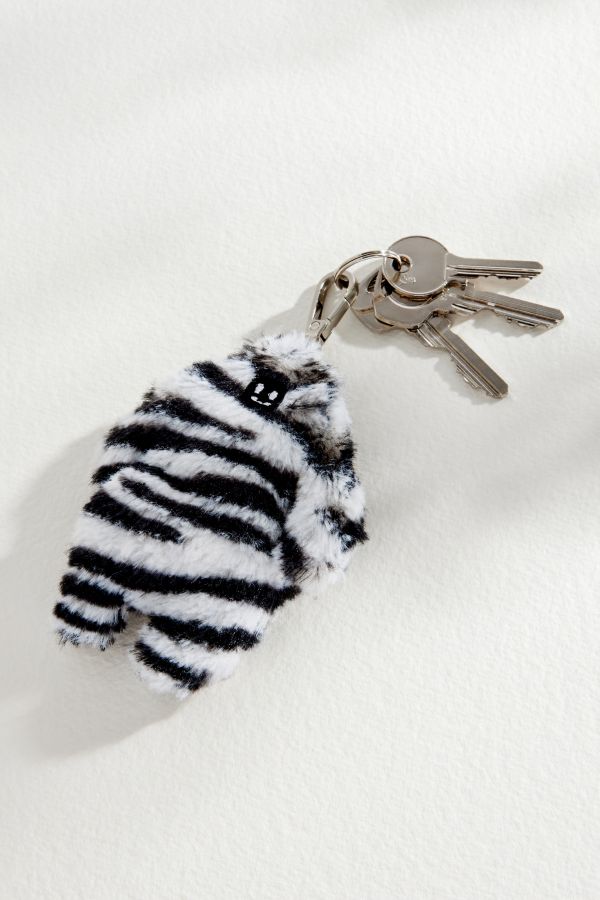 Slide View: 3: Zebra Betty Keyring