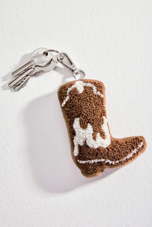 Vista diapositiva: 3: Carrie Brown Western Boot Keyring