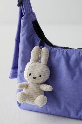 Portachiavi Miffy in Velluto a Coste Bianco