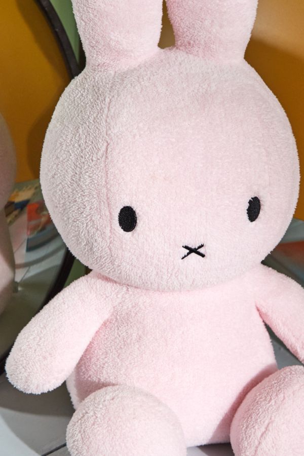 Vista de diapositivas: 3: Miffy Rosa Terry Sentado Peluche