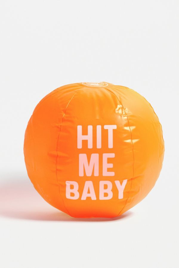 Sunnylife Hit Me Baby Beach Ball Urban Outfitters UK