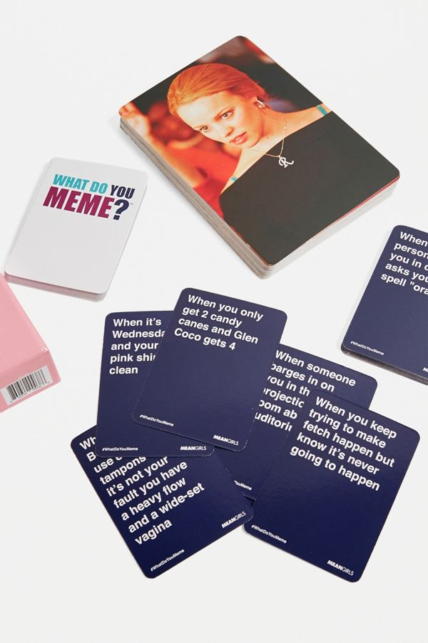 What Do You Meme Mean Girls Expansion Pack Urban Outfitters UK