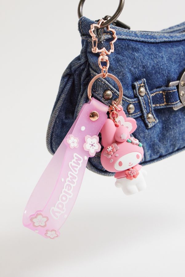 Vista diapositiva: 1: Hello Kitty and Friends Sakura Series Keyring with Hand Strap