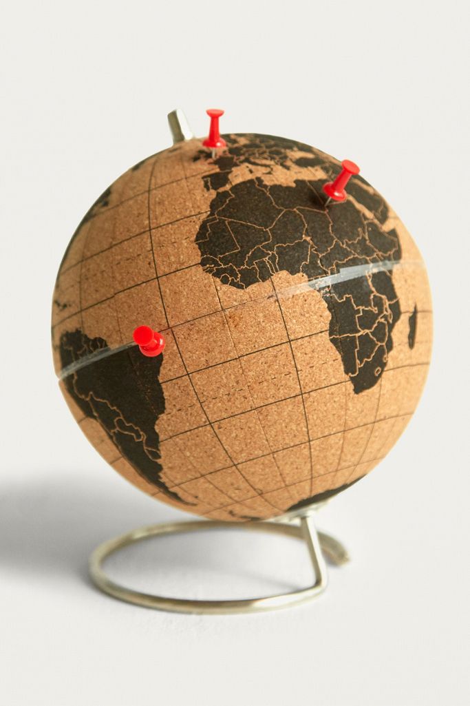 Mini Cork Globe Urban Outfitters UK