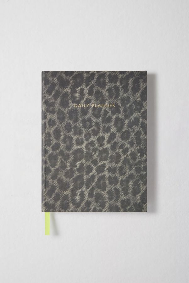 Slide View: 1: Leopard Print Daily Planner