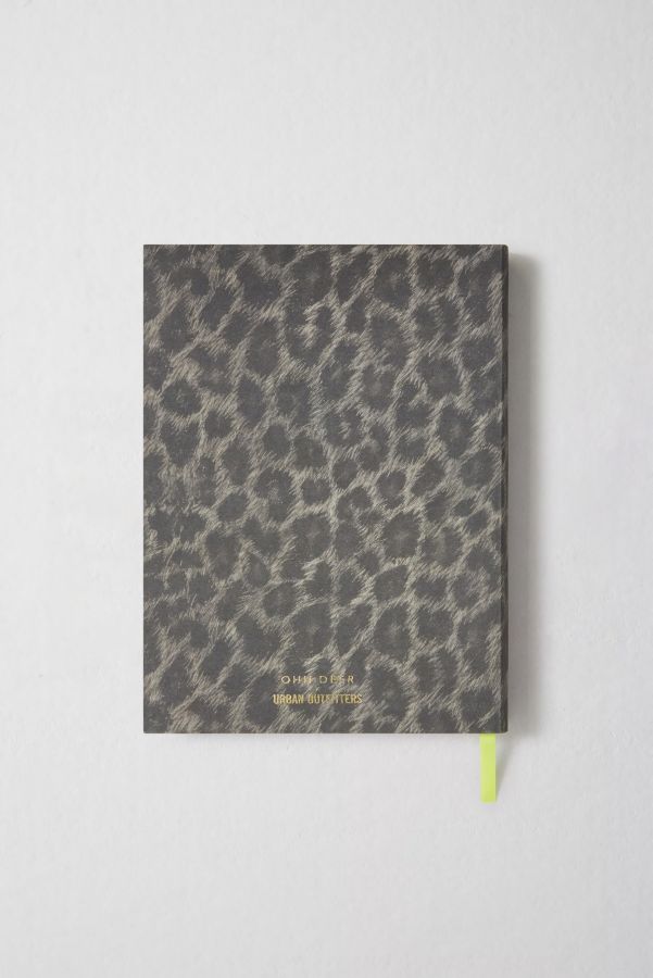 Slide View: 4: Leopard Print Daily Planner