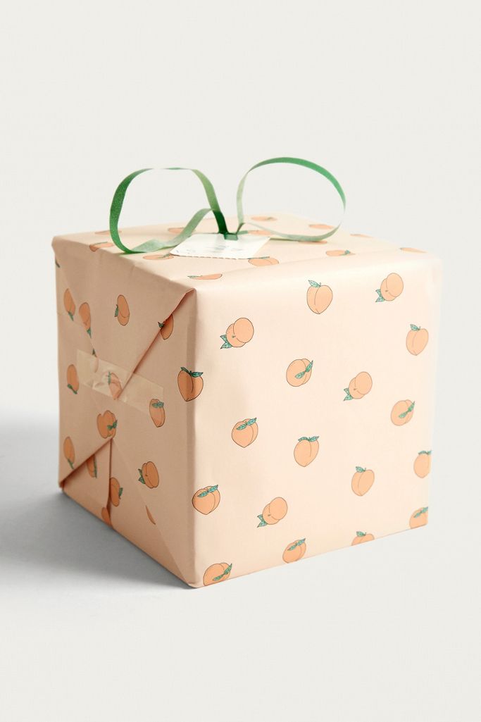 Peaches Wrapping Paper Urban Outfitters UK