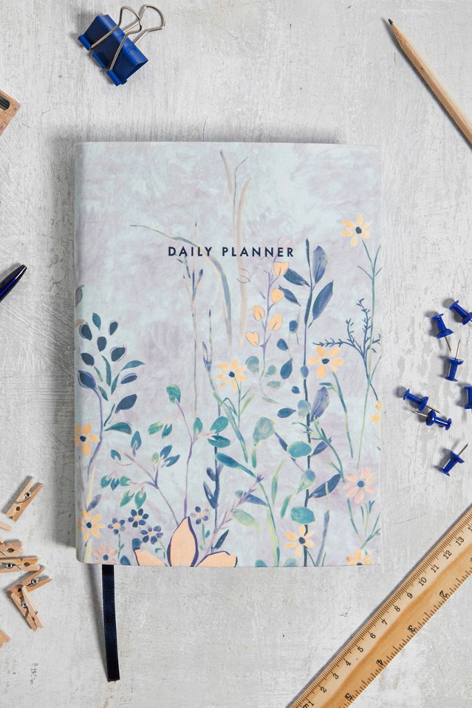 Central 23 Retro Floral Daily Planner Urban Outfitters UK
