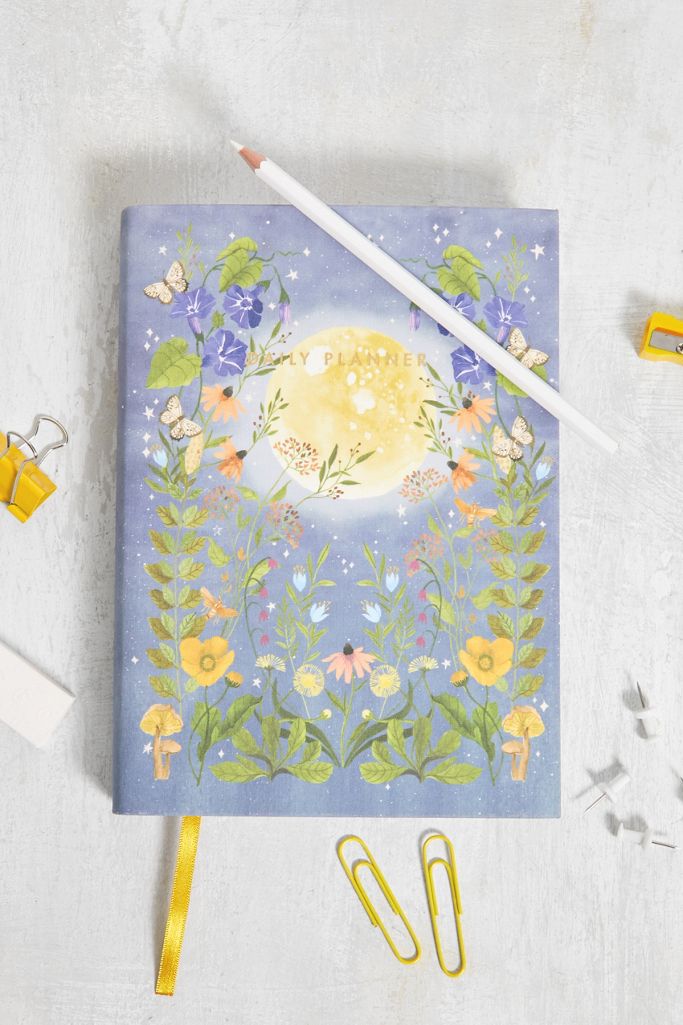 Central 23 Moonlight Garden Daily Planner Urban Outfitters UK