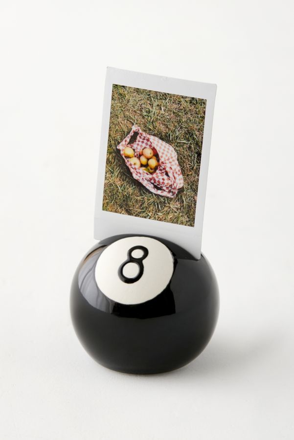 Slide View: 1: Eight-Ball Photo Holder 