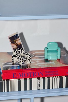 Cow Print Chair Photo Holder