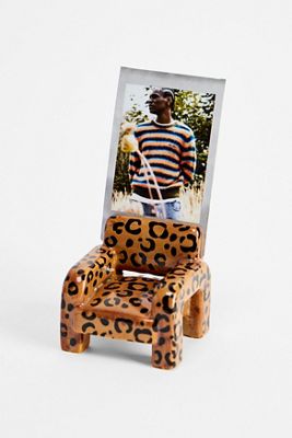 Leopard Chair Photo Holder