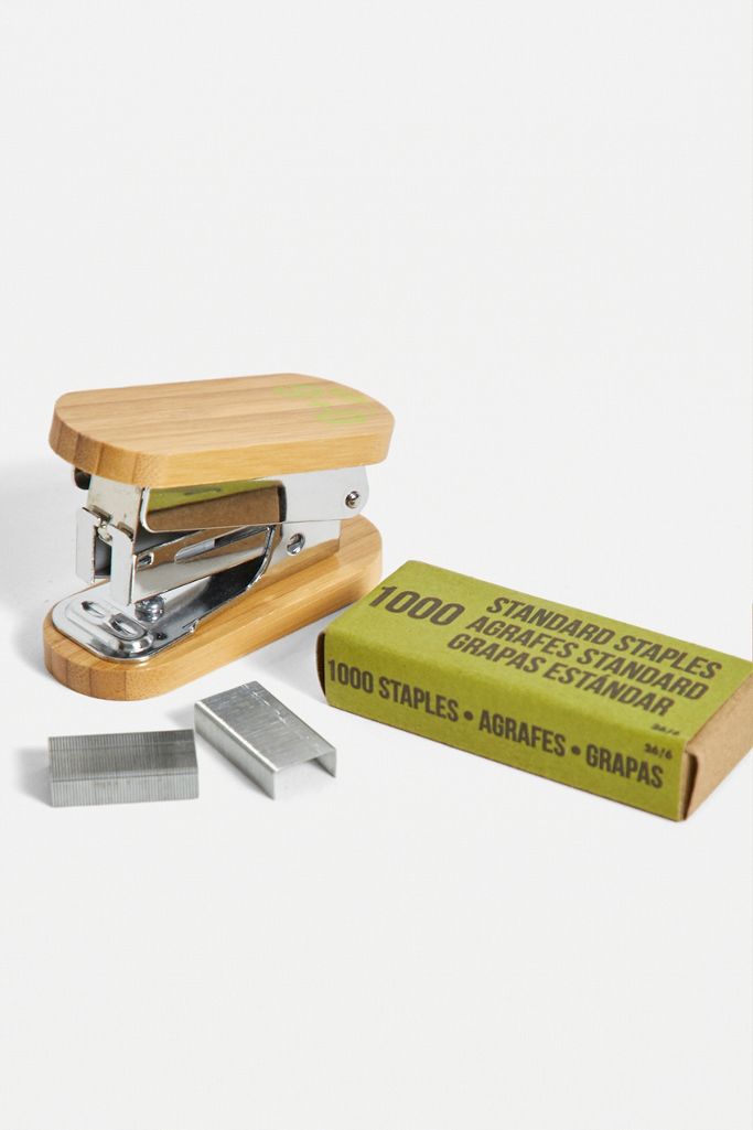 Onyx Bamboo Stapler Urban Outfitters UK