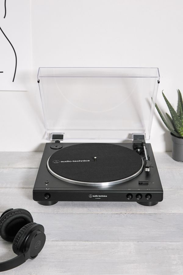 Vista diapositiva: 2: Audio-Technica Nero LP60X-BT Bluetooth Vinile Giradischi