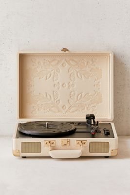 Crosley UO Exclusive Folklore Floral Cruiser Vinyl Record Player With Bluetooth Input & Output