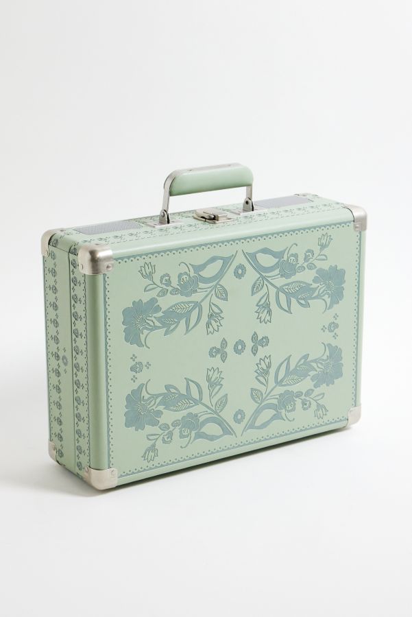 Vista de diapositivas: 2: Crosley UO Exclusive Folklore Floral Cruiser Vinyl Record Player With Bluetooth Input & Output