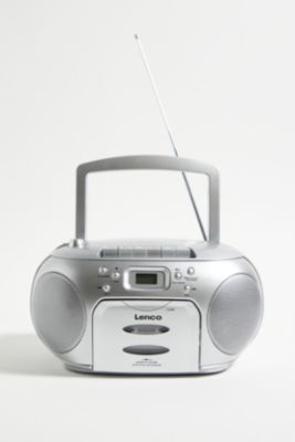 Lenco SCD-420SI SIlver Lettore CD portatile per radio FM