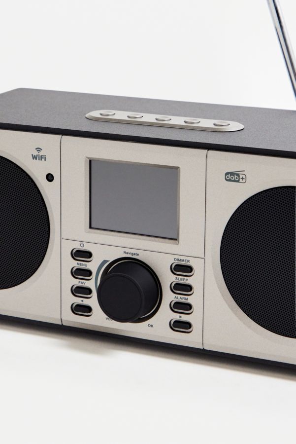 Vista de diapositivas: 3: Lenco Radio DIR-141BK y altavoz Bluetooth 