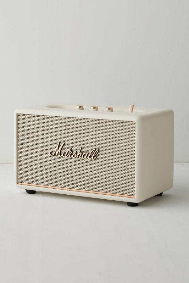 Vista diapositiva: 3: Marshall White Acton III Home Bluetooth Speaker