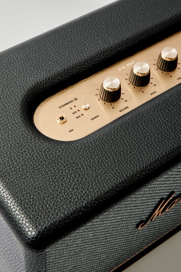 Slide View: 3: Marshall Black Stanmore III Bluetooth Speaker