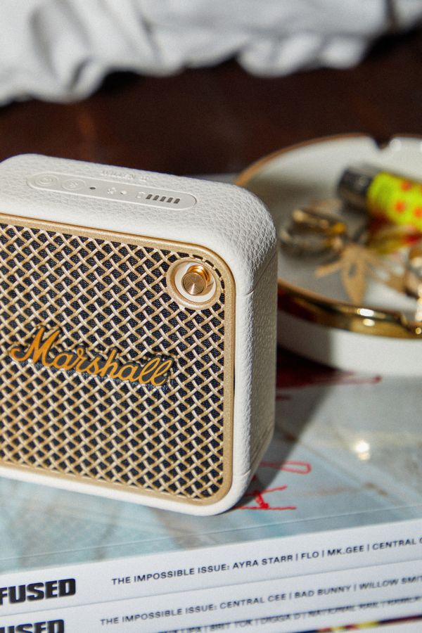 Slide View: 3: Marshall Cream Willen II Portable Bluetooth Speaker