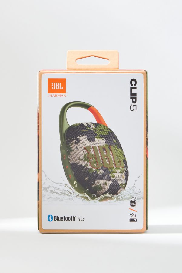 Slide View: 3: JBL Clip 5 Portable Waterproof Bluetooth Speaker