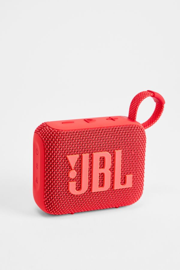 Slide View: 1: JBL Red Go 4 Portable Waterproof Speaker