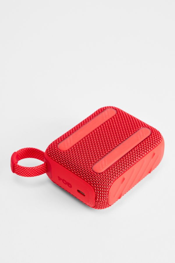 Slide View: 3: JBL Red Go 4 Portable Waterproof Speaker