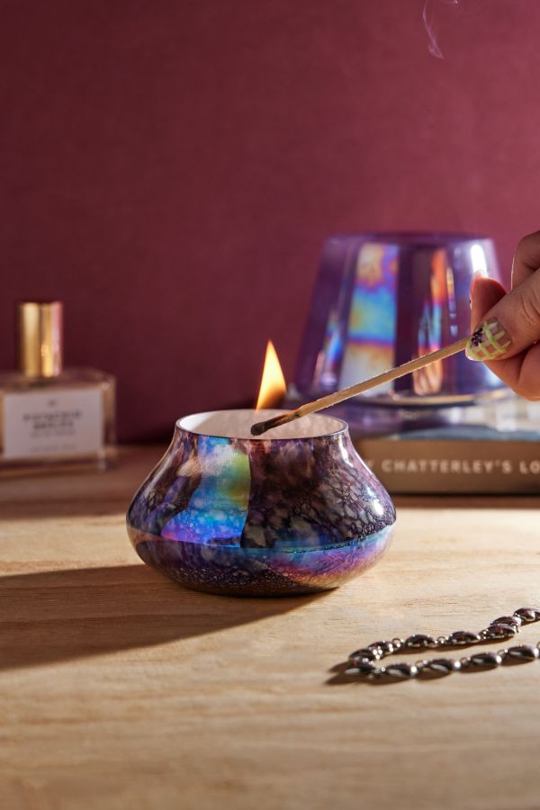 Slide View: 3: Ava Lilac Marble Candle