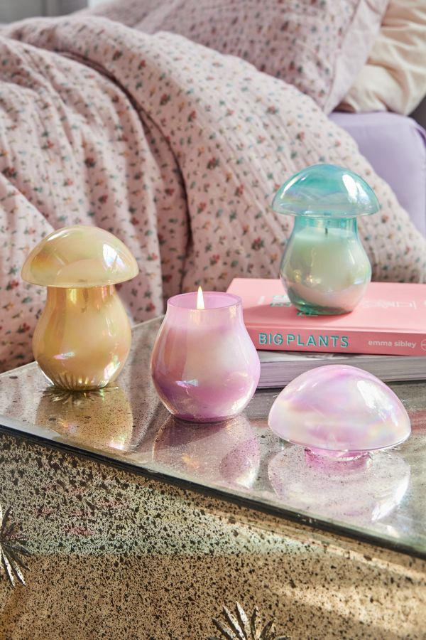 Slide View: 4: Pink Mini Mushroom Candle 