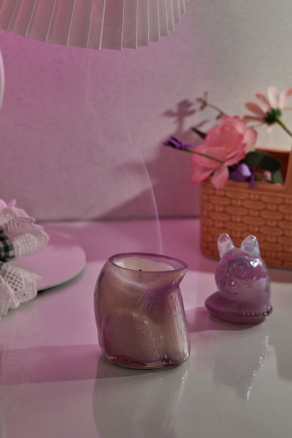 Slide View: 4: Cat Candle 