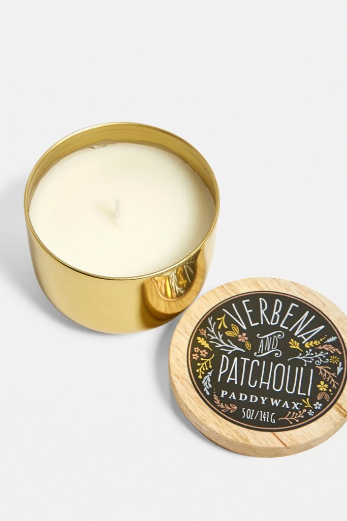 Paddywax Foundry Verbena and Patchouli 5oz Candle Urban Outfitters UK