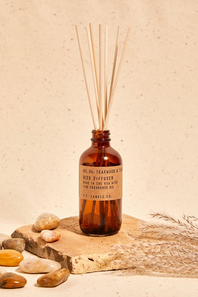 P.F. Candle Co. Teakwood & Tobacco Reed Diffuser Urban Outfitters UK