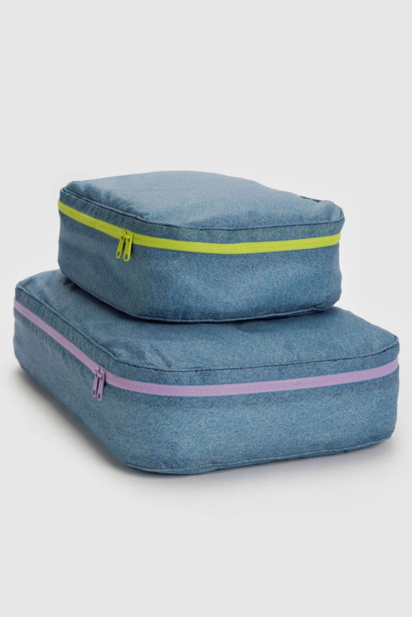 Vista diapositiva: 1: BAGGU Grande Denim Extra-Grandi Cubi di Imballaggio Set