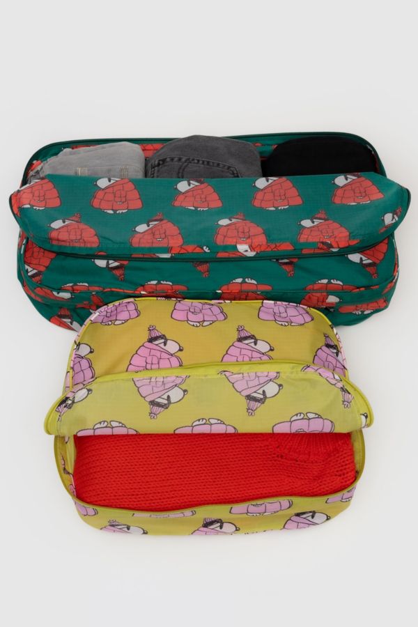 Slide View: 2: Baggu Snoopy Large Packing Cubes