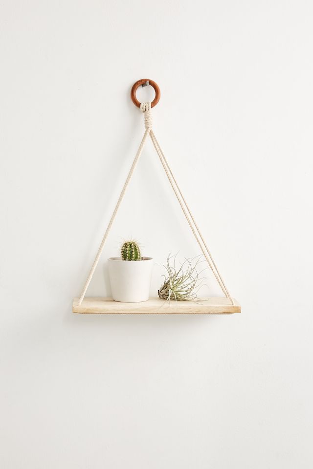 Elie Macramé Hanging Shelf Urban Outfitters Fr