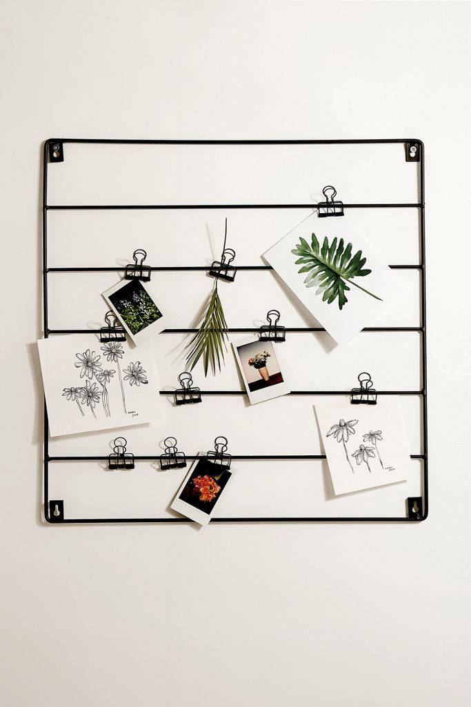 Square Wire Wall Grid Urban Outfitters UK