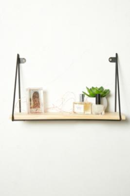 Ari Black Single Shelf | Urban Outfitters UK