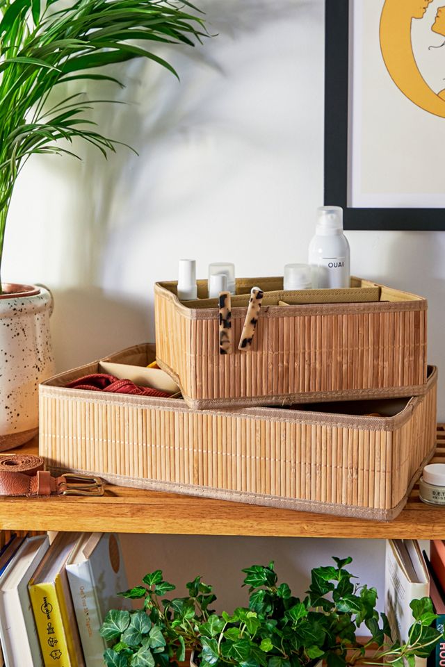 Bamboo Storage Box Urban Outfitters UK